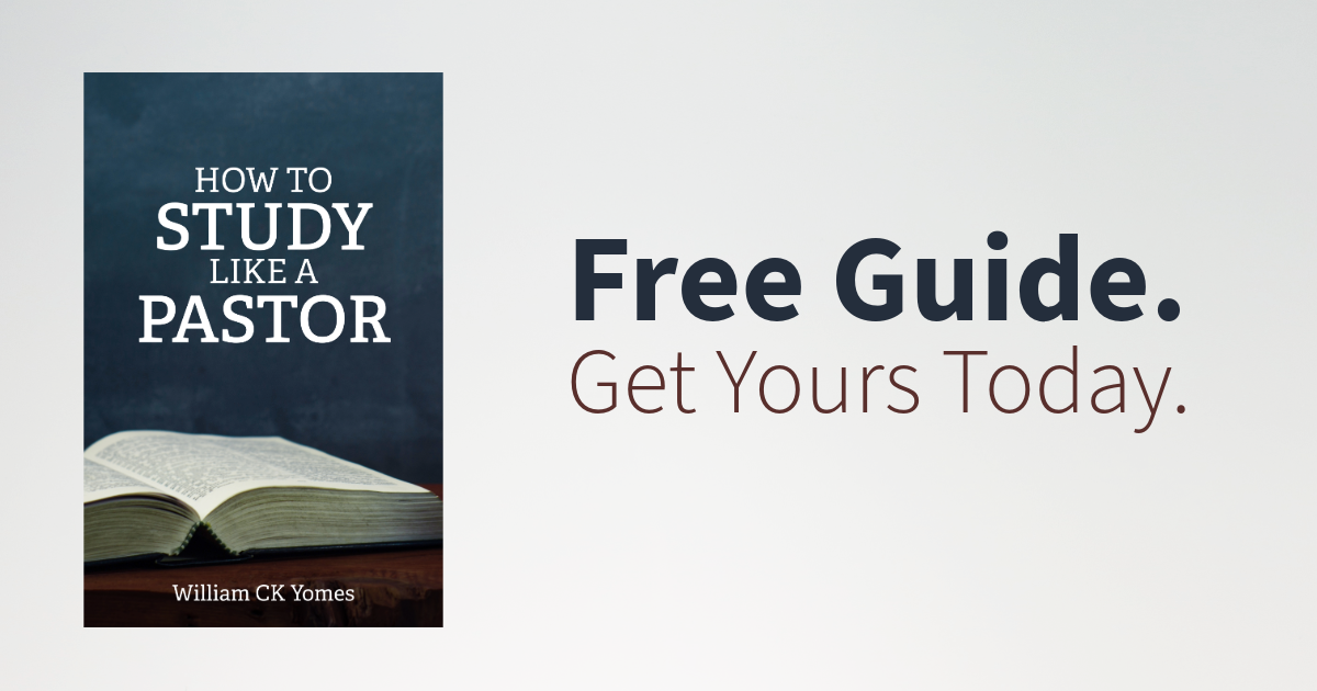 Study the Bible Like a Pastor — Free Guide